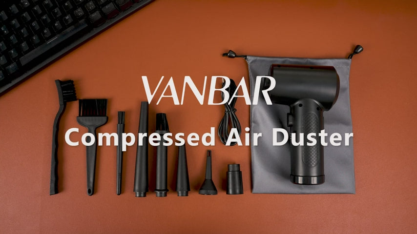 Load video: Compressed Air Duster